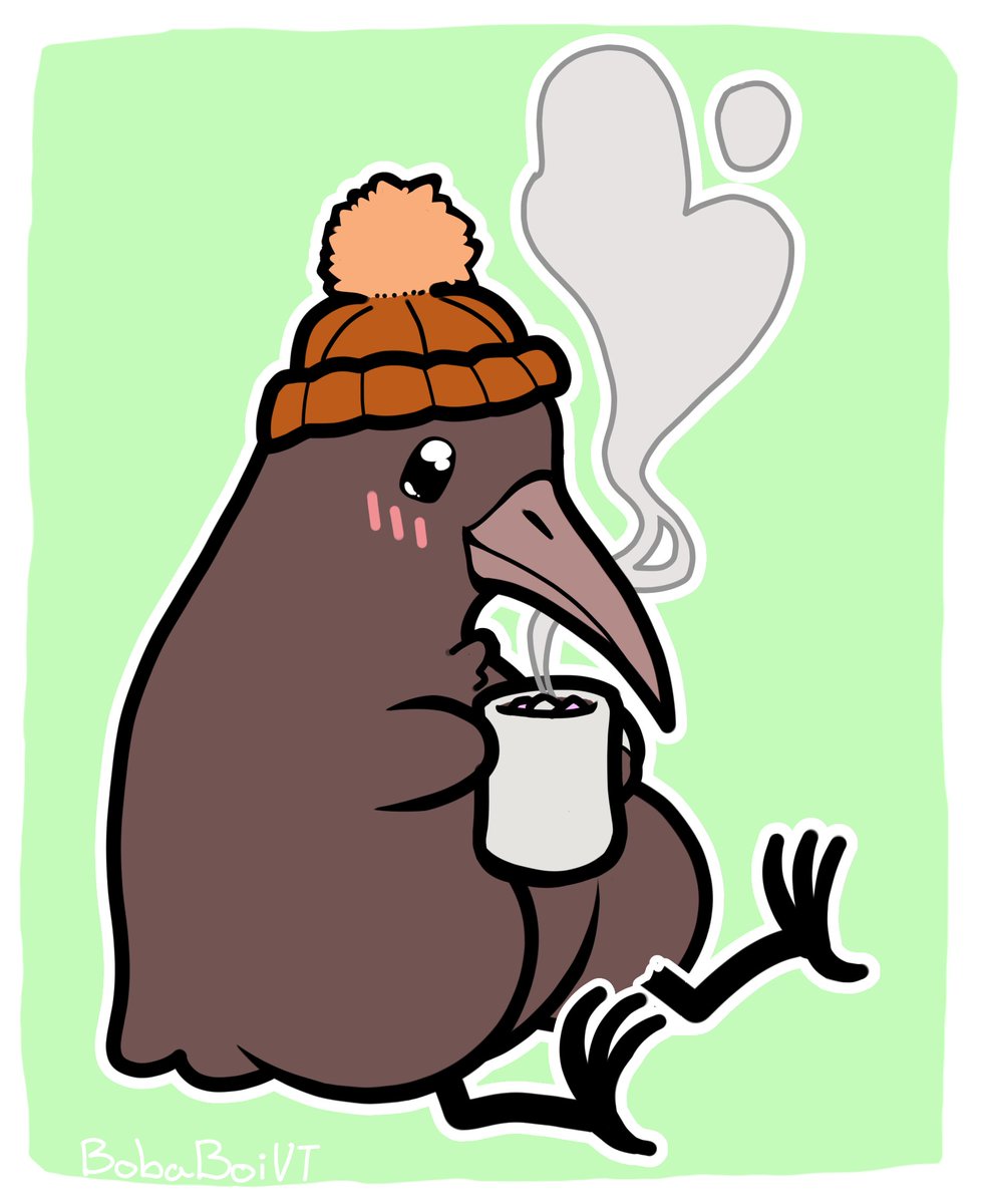 A lil Kiwi done as part of my commission sale!~