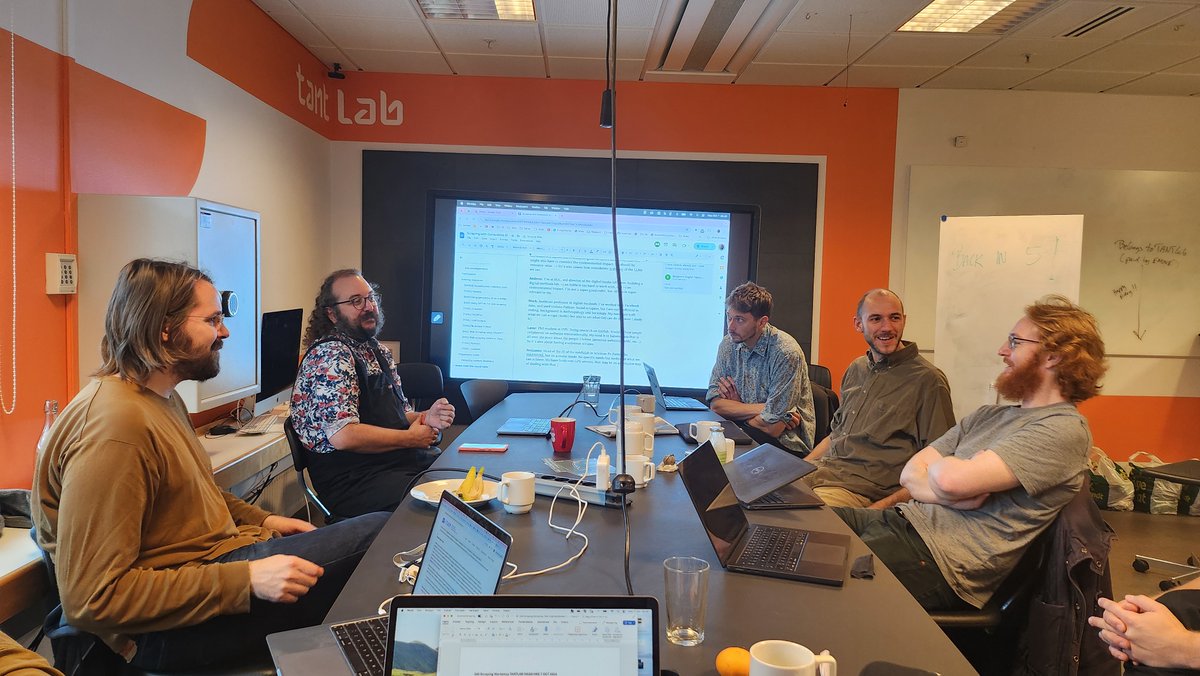 Digital Media Lab (@medialabruc) on Twitter photo Lab excursion to <a href="/TANTlab/">The Techno-Anthropology Lab</a> for a @MASSHINE_AAU workshop on web scraping with generative AI, organized by @jacomyma & @meier_flo with a dream team of visitors from <a href="/digitalmethods/">Digital Methods</a>, <a href="/medialab_ScPo/">ScPo médialab</a>, <a href="/dtumanagement/">DTU Management</a>, (and us <a href="/medialabRUC/">Digital Media Lab</a> of course). Lab excursion to <a href="/TANTlab/">The Techno-Anthropology Lab</a> for a @MASSHINE_AAU workshop on web scraping with generative AI, organized by @jacomyma & @meier_flo with a dream team of visitors from <a href="/digitalmethods/">Digital Methods</a>, <a href="/medialab_ScPo/">ScPo médialab</a>, <a href="/dtumanagement/">DTU Management</a>, (and us <a href="/medialabRUC/">Digital Media Lab</a> of course).
