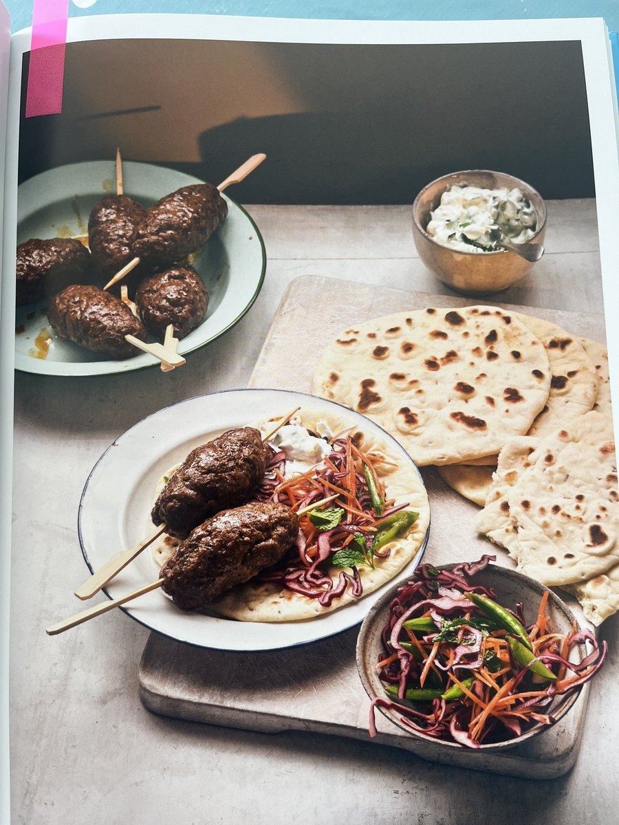 Very rarely do I keep going back 2 a recipe book to try different recipes but this one I have. I’ve Made the 3kids I look these 2 dishes &amp; they love them. Chicken Thai satay is a firm favourite 
I did make the koftas into skewers so they didn’t look like turds though🤣<a href="/jonwatts88/">Jon Watts</a>