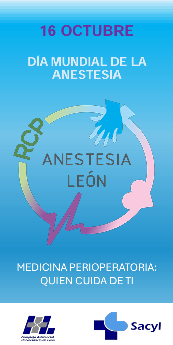16 Oct , pl. San Marcelo epicentro de la salud y la vida:
❤️atención inicial a la PCR
❤️compresiones torácicas
❤️uso de DEA
Conmemoremos #DiaMundialAnestesiología  y aprendamos cómo cualquiera puede ser un héroe
<a href="/LeonAyto/">Ayuntamiento de León</a> <a href="/sedar_es/">SEDAR</a> #AnestesiaCAULE
