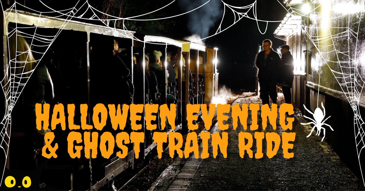 This Halloween, experience an evening of spine-chilling excitement at Amberley Museum!

On 26 October, prepare for a night of horrors as you ride the Ghost Train deep into the woods, where mysterious figures will be waiting for you in the dark.

Find out more and book your