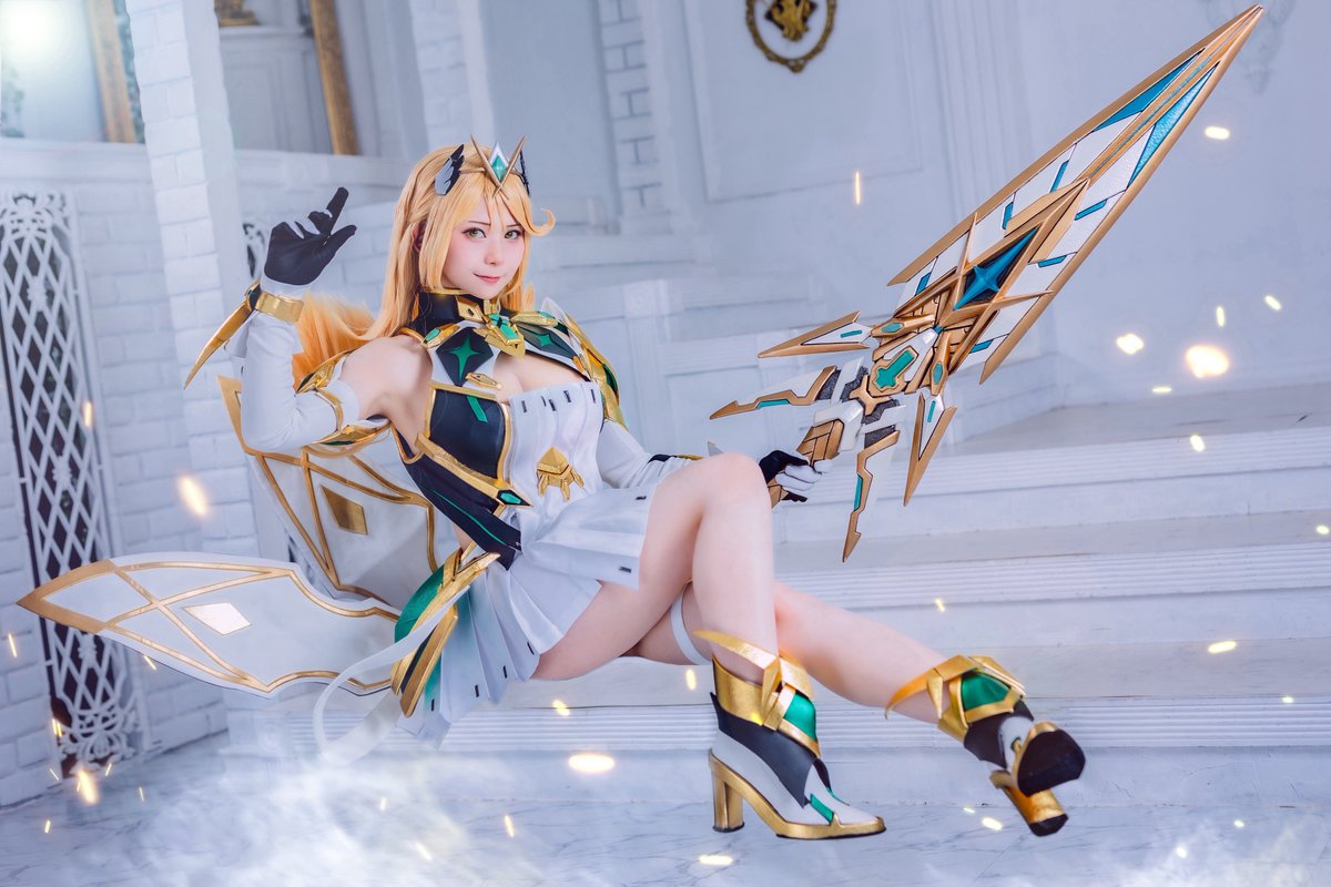 ゼノブレイド2 ヒカリ コスプレ Amazon.co.jp: [エアーズCOS] ゼノブレイド2 ヒカリ コスプレ衣装+全身