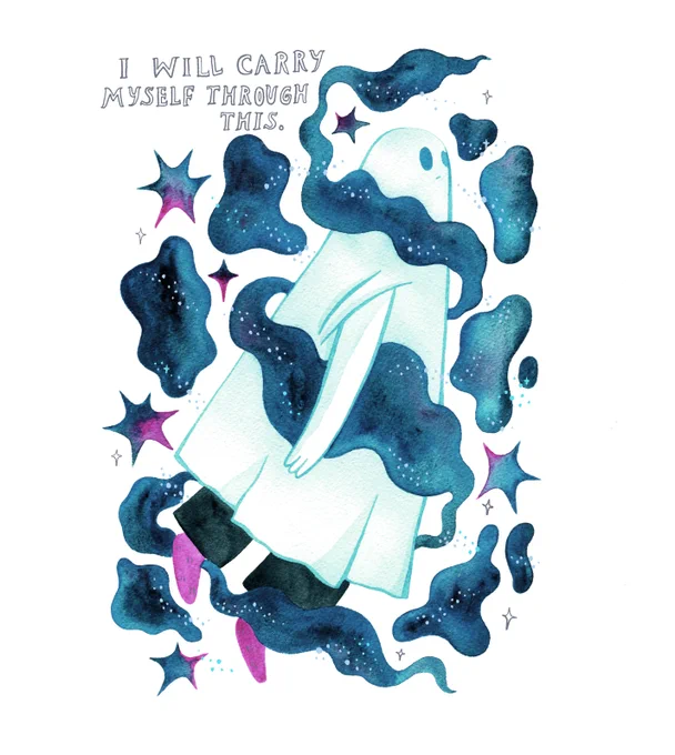 I will carry myself through this... 