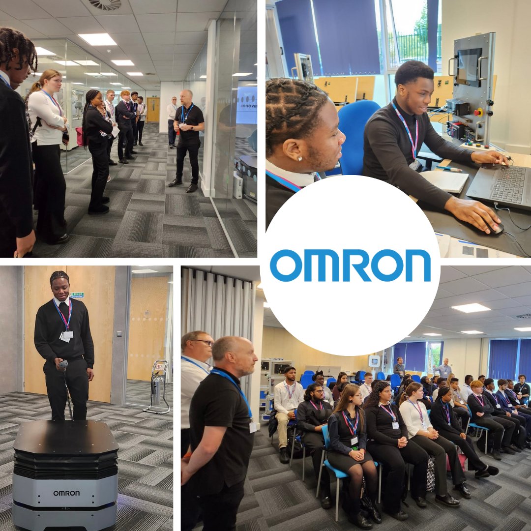 LDEUTC's tweet image. Thanks to @OmronAutomation for inviting our T level learners down to their Milton Keynes Headquarters where we were wowed with the latest and greatest innovations in engineering and robotics.

Read more: ldeutc.co.uk/latest/read/ne…

#Tlevels #ThinkUTC