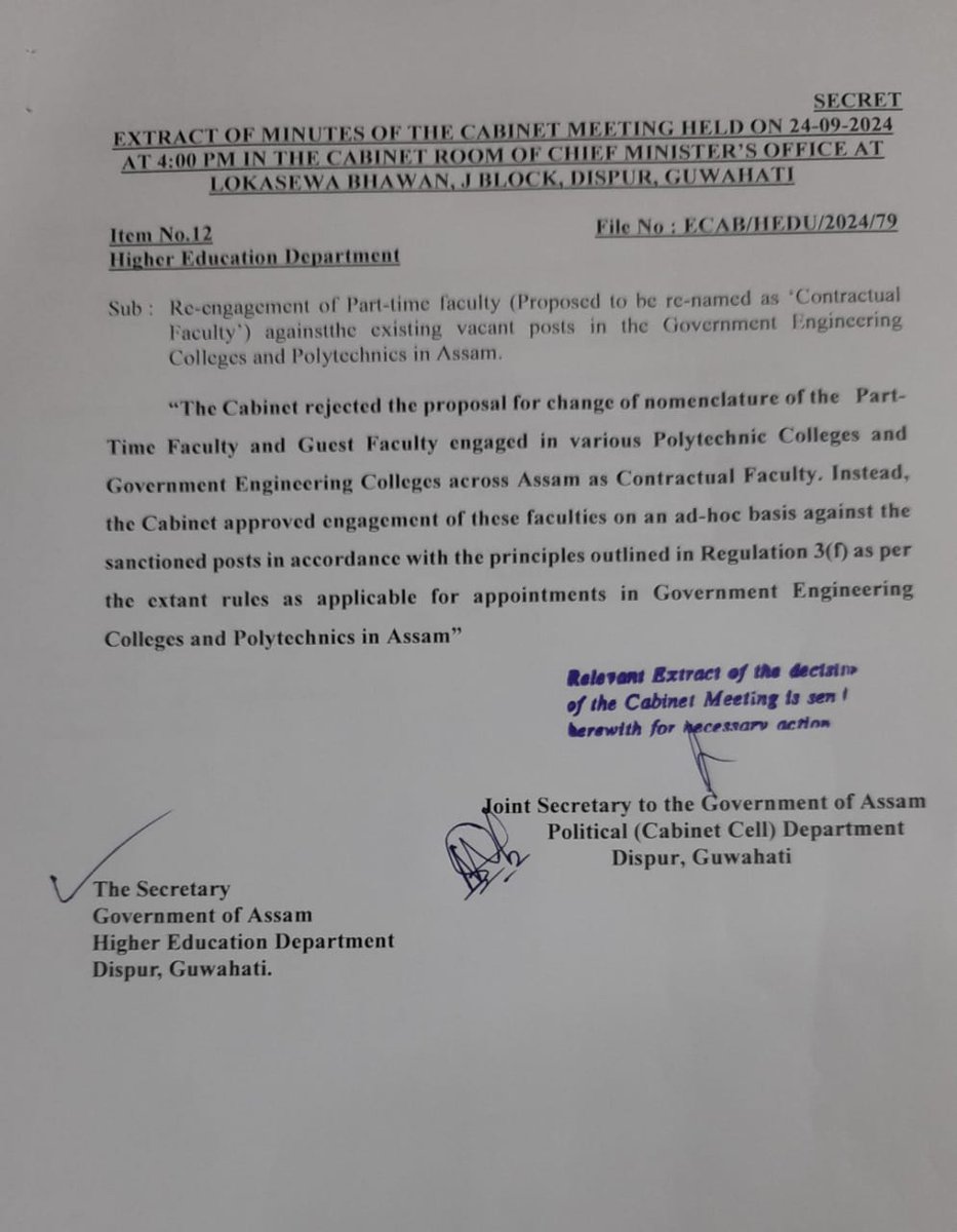 rituponsaikia3's tweet photo. Even after working for full 6 years, how can the DTE and his office terminate the employees!! That too after the cabinet decision! Sir We need anwers! from Govt @ranojpeguassam  @himantabiswa @NewsLiveGhy @pratidintime https://t.co/QMbj37JwBf