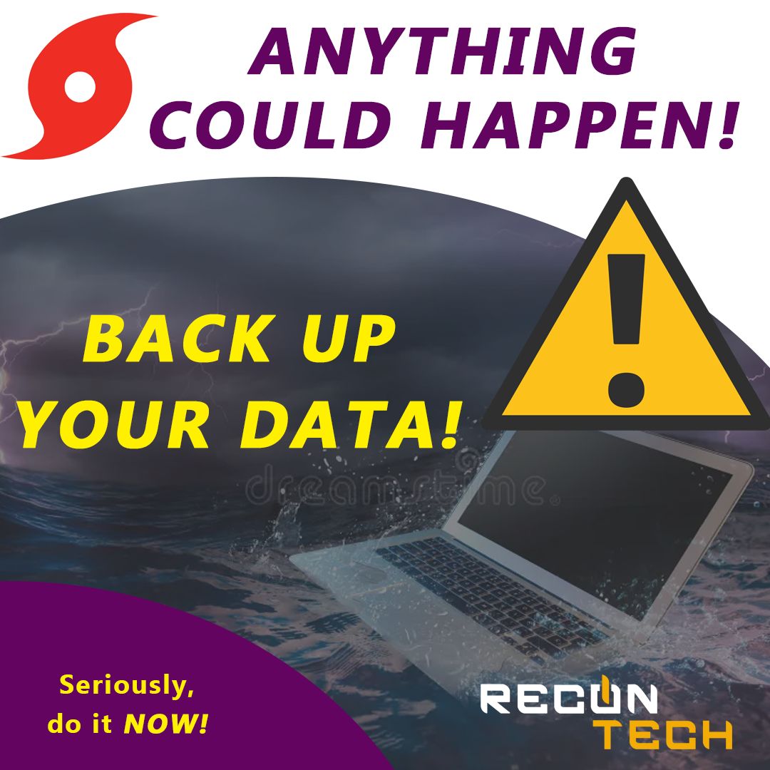 ReconTech242's tweet photo. Don't risk losing your business files or wedding photos!! Ensure you have a recent, secure backup. Need help? Contact Recon Tech to safeguard your data today. 242-814-4330 reconbahamas@gmail.com #DataSecurity #BackupYourFiles https://t.co/L0kg8Yl4l2