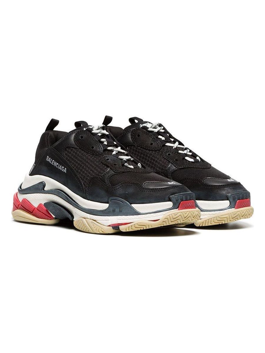 Pick on 😎

Gucci: The Ace Sneaker features classic Gucci web stripes and premium leather, blending luxury with iconic branding. A must-have for casual elegance! 

Balenciaga: the Triple S sneaker brings chunky, oversized style with multi- layered soles and bold color-ways. It’s