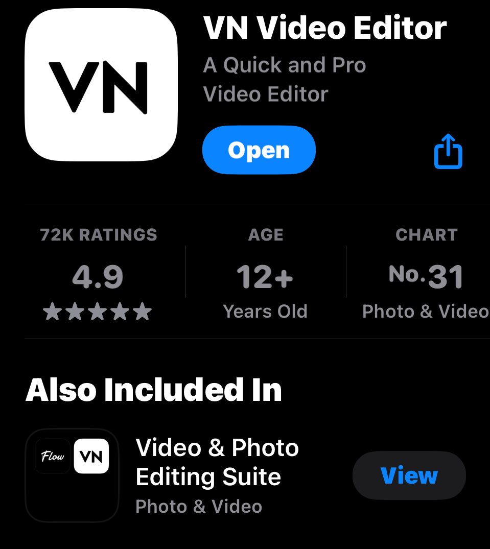 amir_susu's tweet photo. VN Video Editor! 

Free je, dan dia dah setkan bitrate yang sesuai mengikut resolution

Tapi kalau taknak pecah, WAJIB ikut format ni lagi2 kalau phone Android. Kalau iPhone dia kurang pecah.

IG: 1080p 30fps
Tiktok: 1080p 30/60fps

Sebarkan ke kawan content creator korang!! https://t.co/Lo924IUfc0