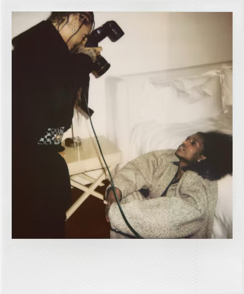 StreetFashion01's tweet photo. ASAP Rocky Photographed by Rihanna for W Mag (2024) https://t.co/EplSl5ukwo