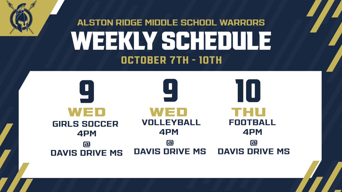 Alston Ridge Athletics tweet media