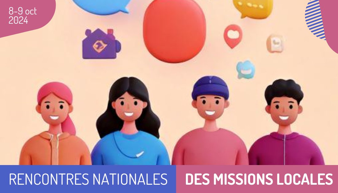 Les #MissionsLocales, acteurs clés de l'insertion professionnelle des jeunes, se réunissent au Havre les 8 et 9 octobre pour leur rencontres nationales. L'occasion de partager les meilleures pratiques et de renforcer le réseau <a href="/UNmissionlocale/">UNML</a>