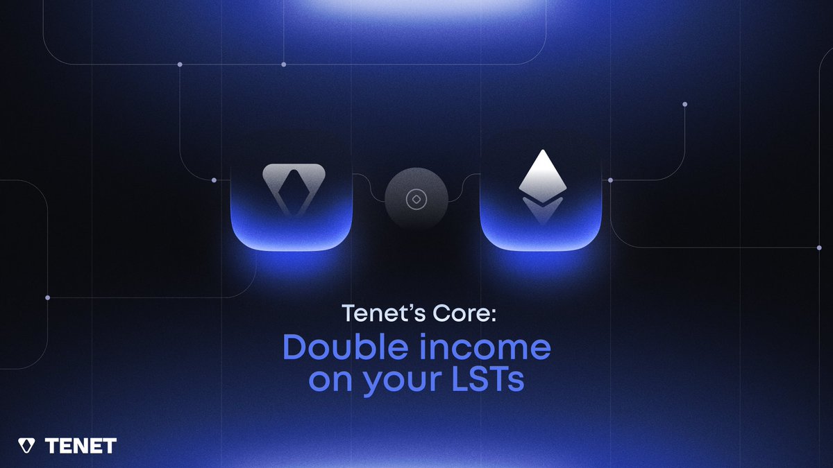 Tenet’s Core: Double income on your LSTs

Staking assets across multiple platforms can get tricky. That’s where the Tenet Protocol helps!

With Liquid Staking Tokens (LSTs) like stETH (a token representing staked Ethereum), you can stake on Tenet while continuing to earn rewards