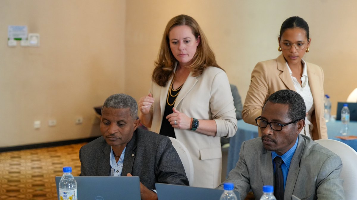FAOEthiopia's tweet photo. A workshop on Integrated #Biosecurity Index started in Addis Ababa, focusing on the #OneHelth approach in enhancing agrifood systems. 3-day training aims to build capacity in managing health risks in animals & plants, ensuring food safety & safeguarding economic & env. benefits. https://t.co/rBcW0jbAaQ