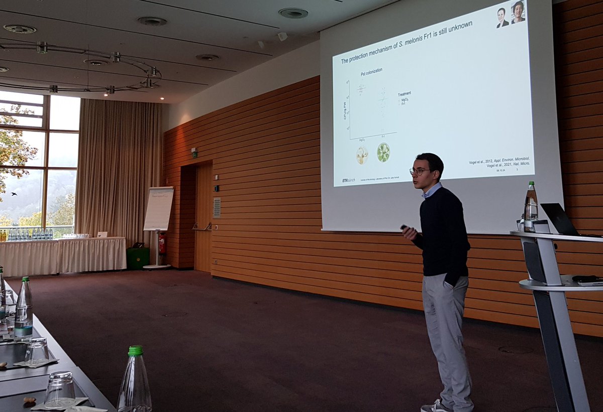 Discovery of host factors contributing to Sphingomonas-mediated plant protection against Pseudomonas syringae by Andrea Ghigi from the group of Julia Vorholt at SPP2125 DECRyPT.