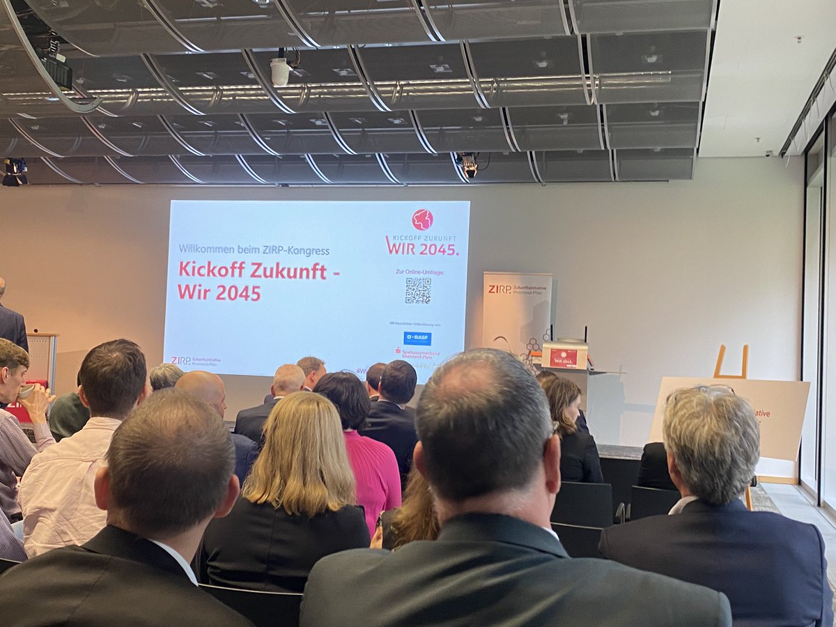 Gleich geht’s los beim Zukunftskongress der Zukunftsinitiative Rheinland-Pfalz (ZIRP)