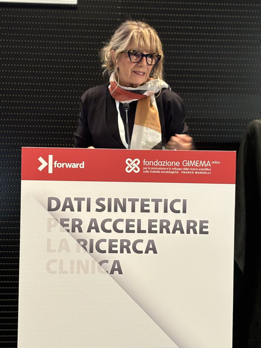 lucadf's tweet photo. L’innovazione dei dati sintetici porrà dei problemi anche a livello di comitati etici: sarà necessaria un’adeguata formazione dei componenti per valutare la loro affidabilità come proxy delle popolazioni studiate.
Annalisa Vestri @forwardRPM @FGIMEMA
#OneWord24 https://t.co/AnsnqFvd5s