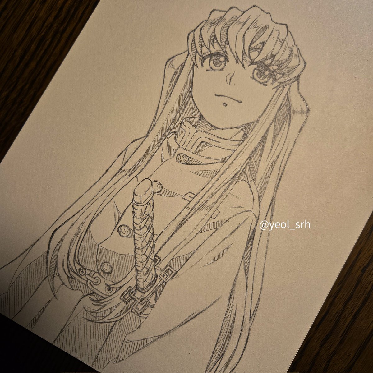 お久しぶりです。
そして久しぶりのアナログイラスト。