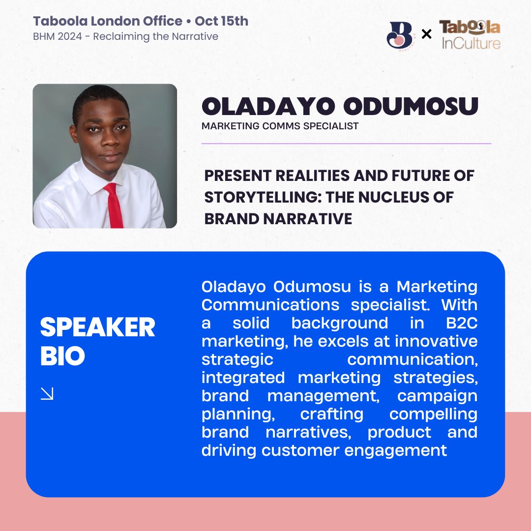 Say hello to our amazing speakers, Susanne and Oladayo! 🎉

These two marketing whizzes from the B-DigitalUK community are bringing their unique insights and expertise. 

Tickets are currently sold out but join the waiting list in case a spot opens up. 

 Let’s do this! 🚀