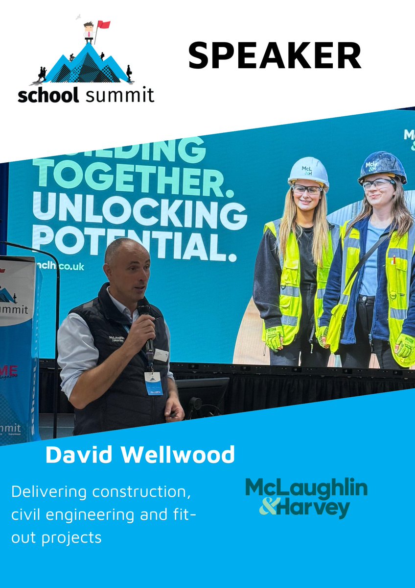 schoolsummithq's tweet photo. David Wellwood is showing students the true wonders of engineering and construction! @Official_McLH #McLaughlinHarvey #SchoolSummit https://t.co/Vt1r6h4WkN
