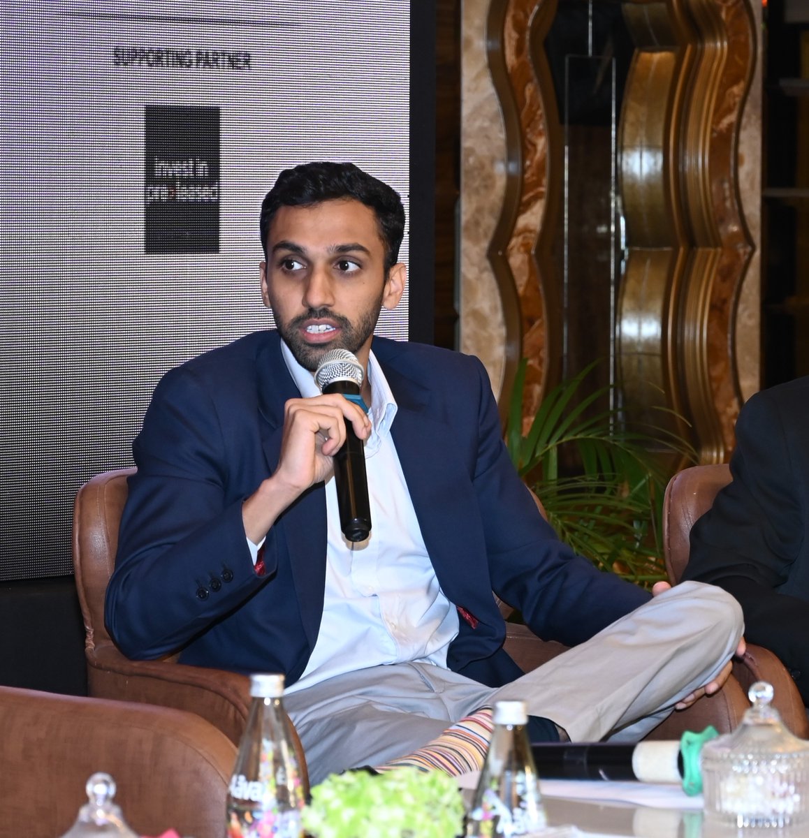 BombayChamber's tweet image. Thrilled to host Panel 2: Investment Strategies &amp;amp; Market Dynamics at the SM REITs 2.0 Conclave! 

Moderator: Neil Borate, LiveMint  
Panelists: Shobhit Agarwal, Divya Goyal, Abhinav Maker, Shiv Parekh, Raj Shah

#InvestmentStrategies #MarketDynamics #SMREITs #RealEstate