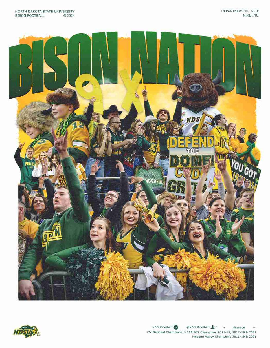 Thanks for the graphic <a href="/CoachRHedberg/">Randy Hedberg</a> <a href="/NDSUfootball/">NDSU Football</a>