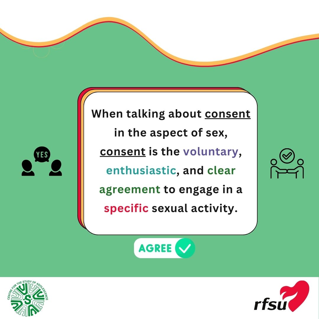 CSA_Kenya's tweet photo. Consent is key. It's about mutual respect, clear communication, and freedom to choose without pressure. Let’s normalize conversations around boundaries and the importance of asking first. #ConsentIsEssential #RespectBoundaries #consentmuhimu #consentlazima @RFSU https://t.co/uV55f7cnzV