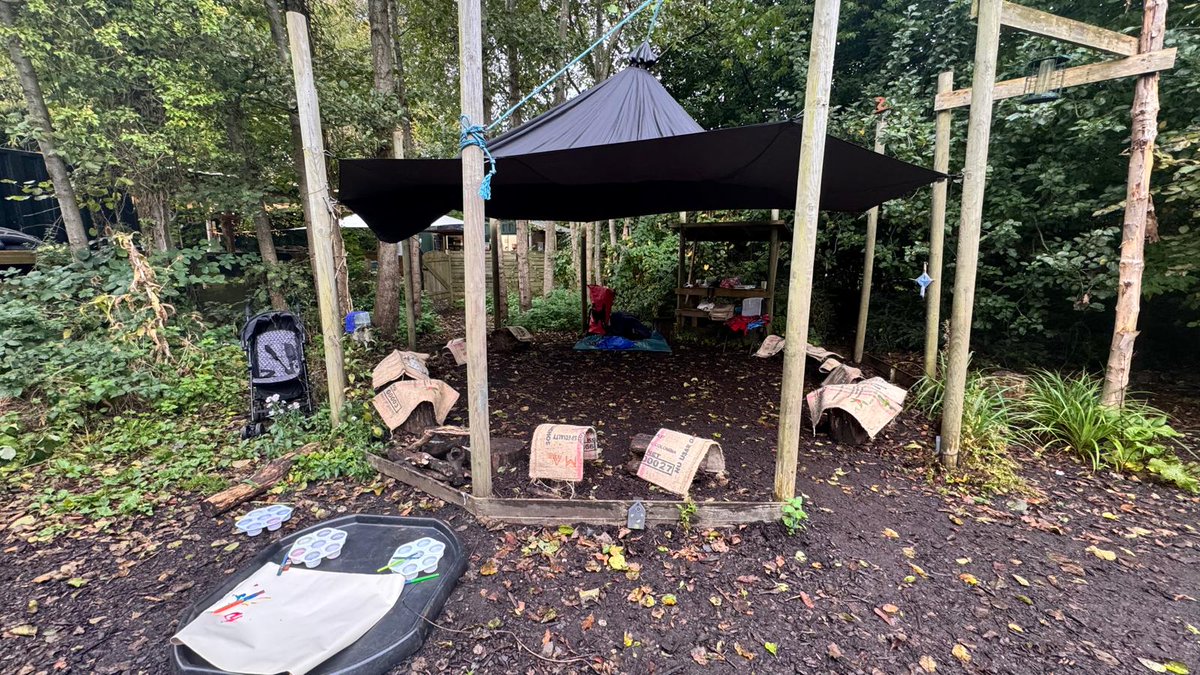 Lovely morning at Forest Cubs, Cleavley Community Forest Garden. Great opportunity for 18 months to 4yrs to be out in nature, <a href="/IncrEdibleEdu/">IncrEdible Education</a>