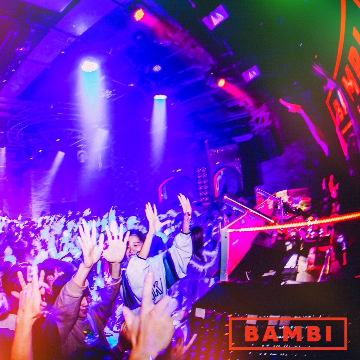 KATTON_MC's tweet photo. 「tuesday's BAMBI🔥」

open  22:00〜last https://t.co/mqkNAmrLGD