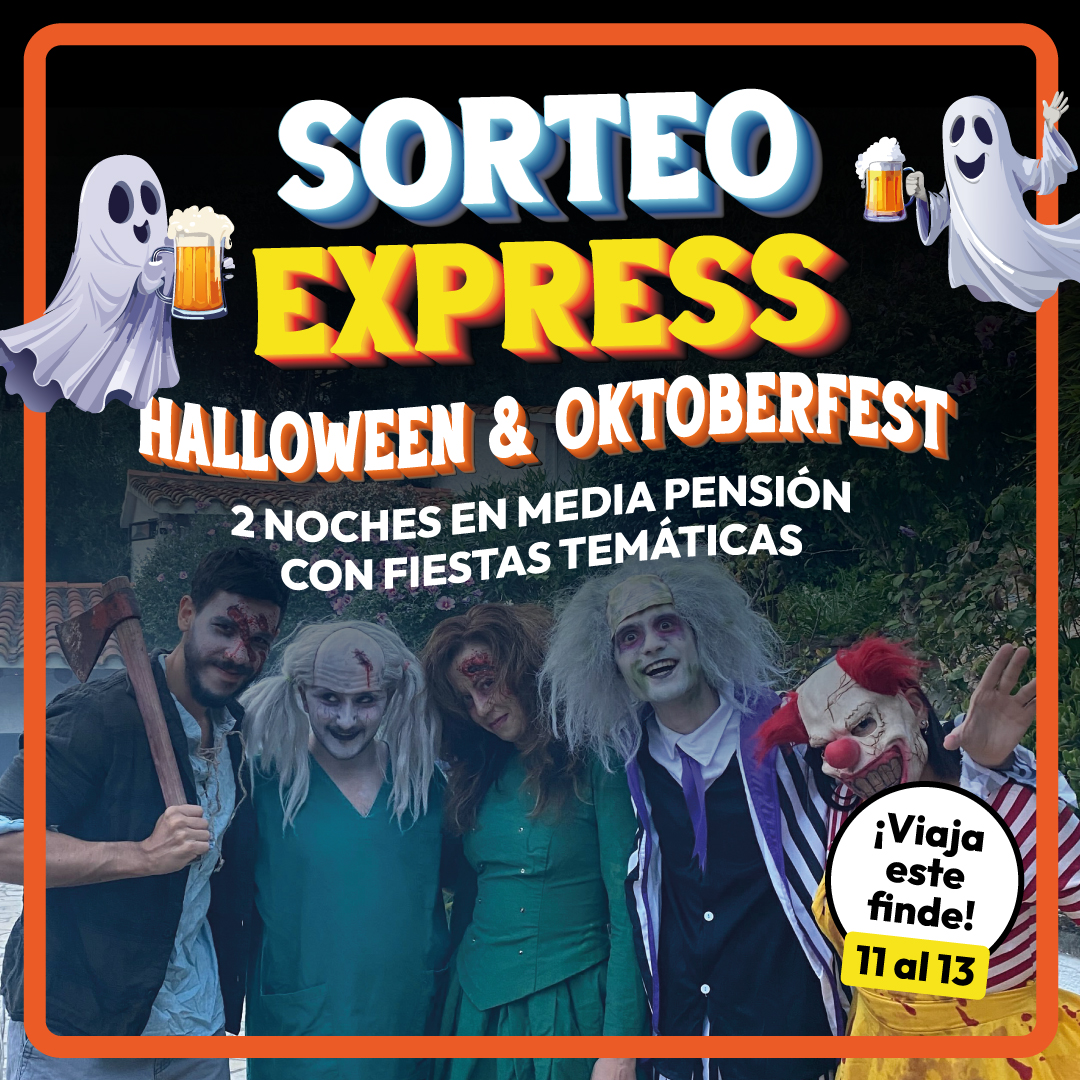 BuscoUnChollo's tweet photo. 🎃 S O R T E A Z O  EXPRESS ⏰ ¡Anunciaremos el ganador este jueves 10/10! ➡️ https://t.co/13uTAMy2Yv

🎁 Te regalamos un PLANAZO para este fin de semana del 11 al 13/10 👀 2 noches en Media Pensión en el Hotel Don Juan Tossa 4* (Costa Brava) 👻 ¡Con fiestas temáticas de Halloween y Oktoberfest!

HAZ ESTO para PARTICIPAR ⬇️

❤️ Haz RETWEET a este tweet
😉 Seguir a @BuscoUnChollo

☝️ ¿Te gusta el plan? ¿No quieres esperar a saber si ganas o no? ¿Quieres ir sí o sí? 😏 En nuestra web puedes encontrar un chollazo para viajar todos los findes de este mes desde 84€ ¡Entra a mirar! 👀 ➡️ https://t.co/13uTAMy2Yv

El sorteo FINALIZA el 10/10/2023 a las 17 h
📣 Anunciaremos el ganador ese mismo jueves 10 de octubre

🗒 Consulta las Bases Legales aquí 👉 https://t.co/MRzqCDckwu