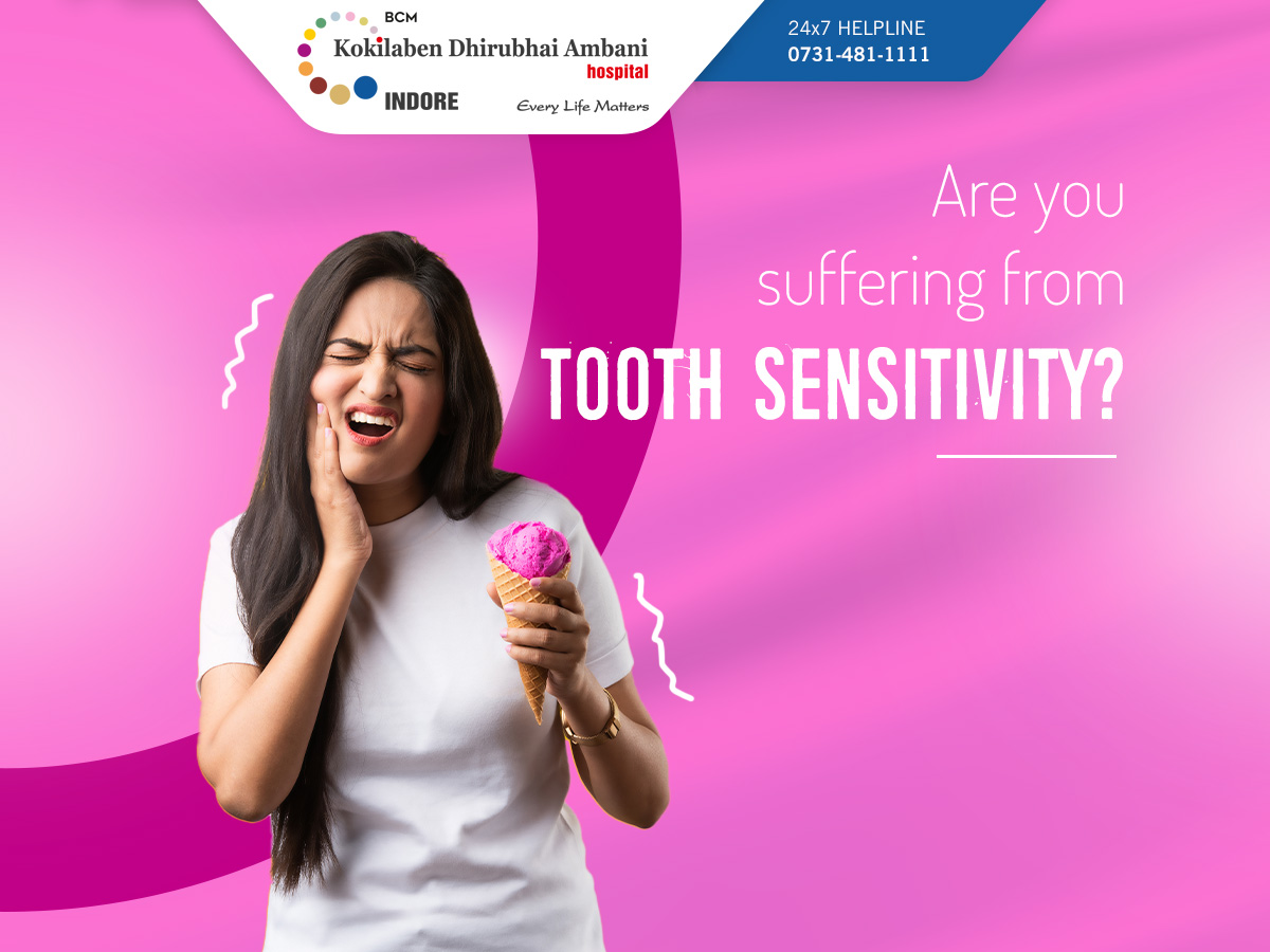 KDAHIndore's tweet image. #ToothSensitivity is a common issue where teeth react to hot/cold temperatures, sweet or acidic foods, and cold air. Causes include enamel erosion, gum recession, tooth decay, &amp;amp; grinding.  Regular check-ups are key to maintaining #oralhealth!