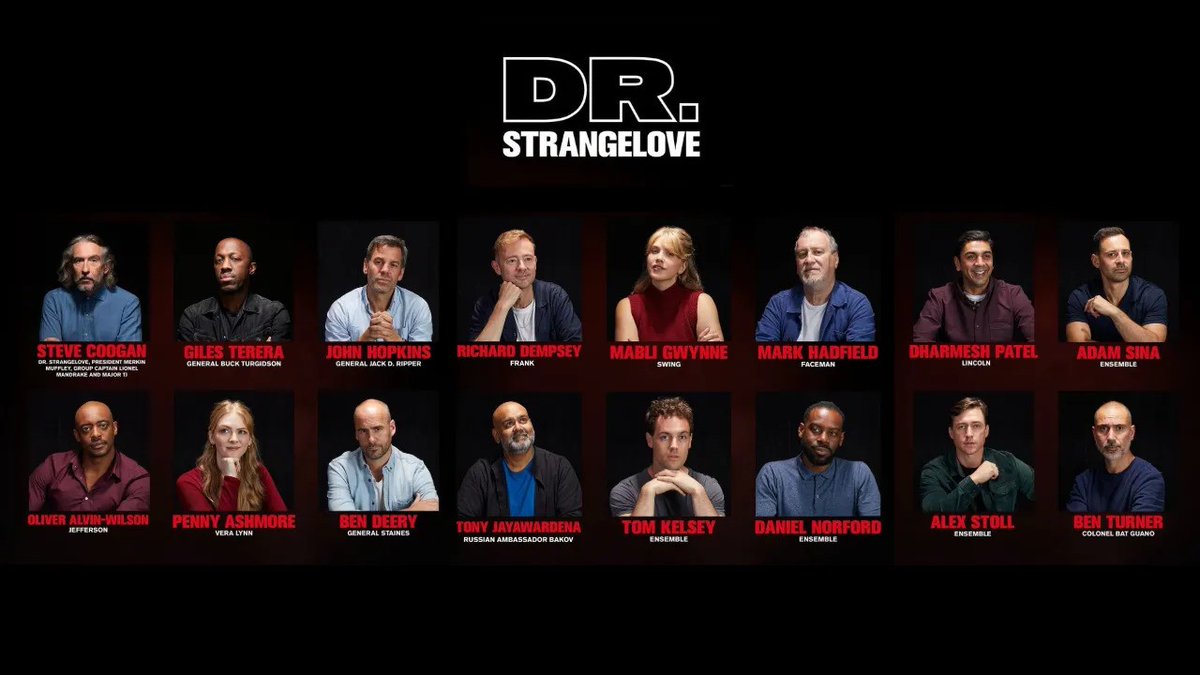 It's opening night of 'Dr. Strangelove' at the the Noel Coward Theatre tonight! We are so excited for our brilliant client PENNY ASHMORE who stars as Vera Lynn.