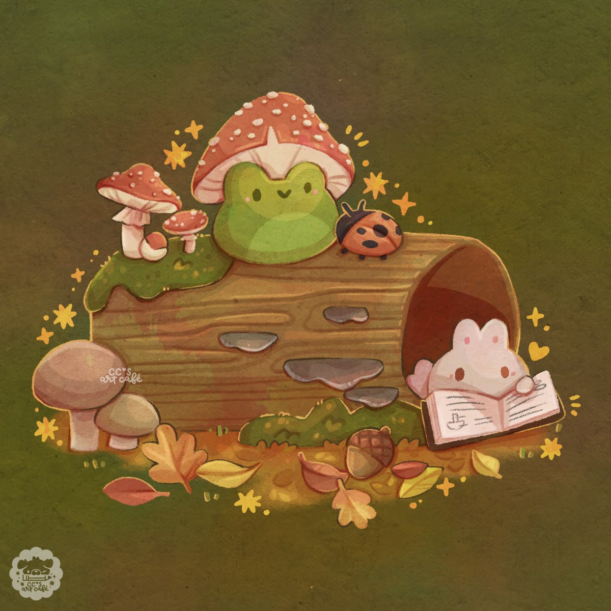 Finding new friends in the forest 🍂✨️
