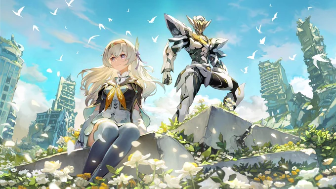 『崩壊:スターレイル』のイラストす!   #ホタル  #崩壊スターレイル #HonkaiStaiRail  #Firefly