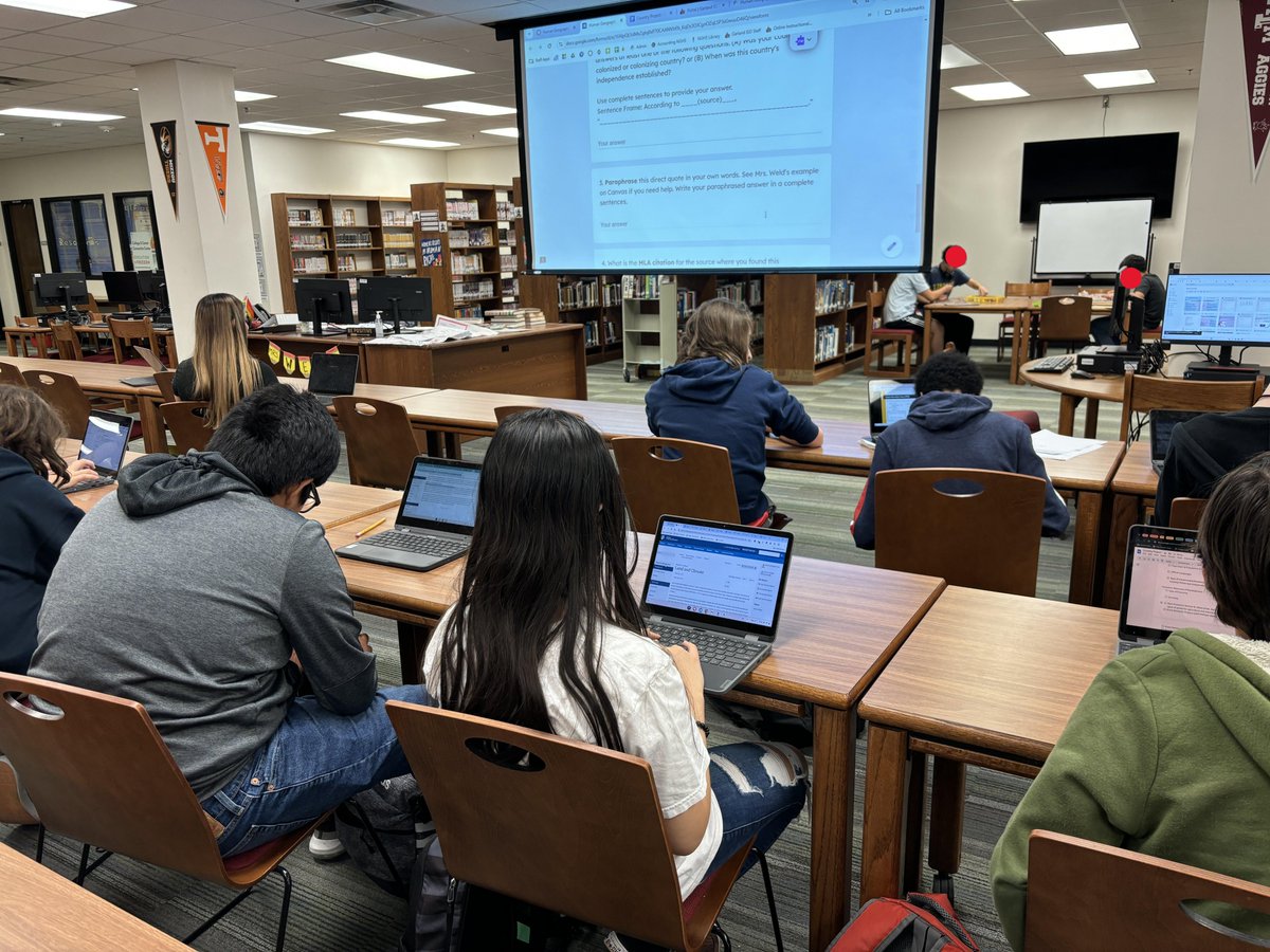 NGHS Library (@ngraiderlibrary) on Twitter photo Students using <a href="/CultureGrams/">CultureGrams</a> on <a href="/MackinVIA/">MackinVIA</a> this month for their AP Human Geo Measures of Development Research. Collaborated w/ teachers on research lesson to help students w/ finding info, paraphrasing effectively & creating proper citations. <a href="/NGHS_Raiders/">North Garland HS</a> <a href="/Hatch_2116/">John Hatch</a> <a href="/theceebru/">Coleman Bruman</a> Students using <a href="/CultureGrams/">CultureGrams</a> on <a href="/MackinVIA/">MackinVIA</a> this month for their AP Human Geo Measures of Development Research. Collaborated w/ teachers on research lesson to help students w/ finding info, paraphrasing effectively & creating proper citations. <a href="/NGHS_Raiders/">North Garland HS</a> <a href="/Hatch_2116/">John Hatch</a> <a href="/theceebru/">Coleman Bruman</a>