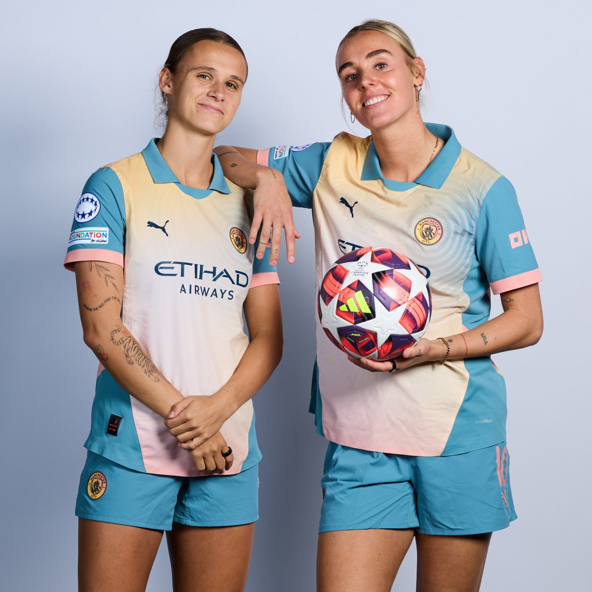 #UWCL ready! 💪🩵