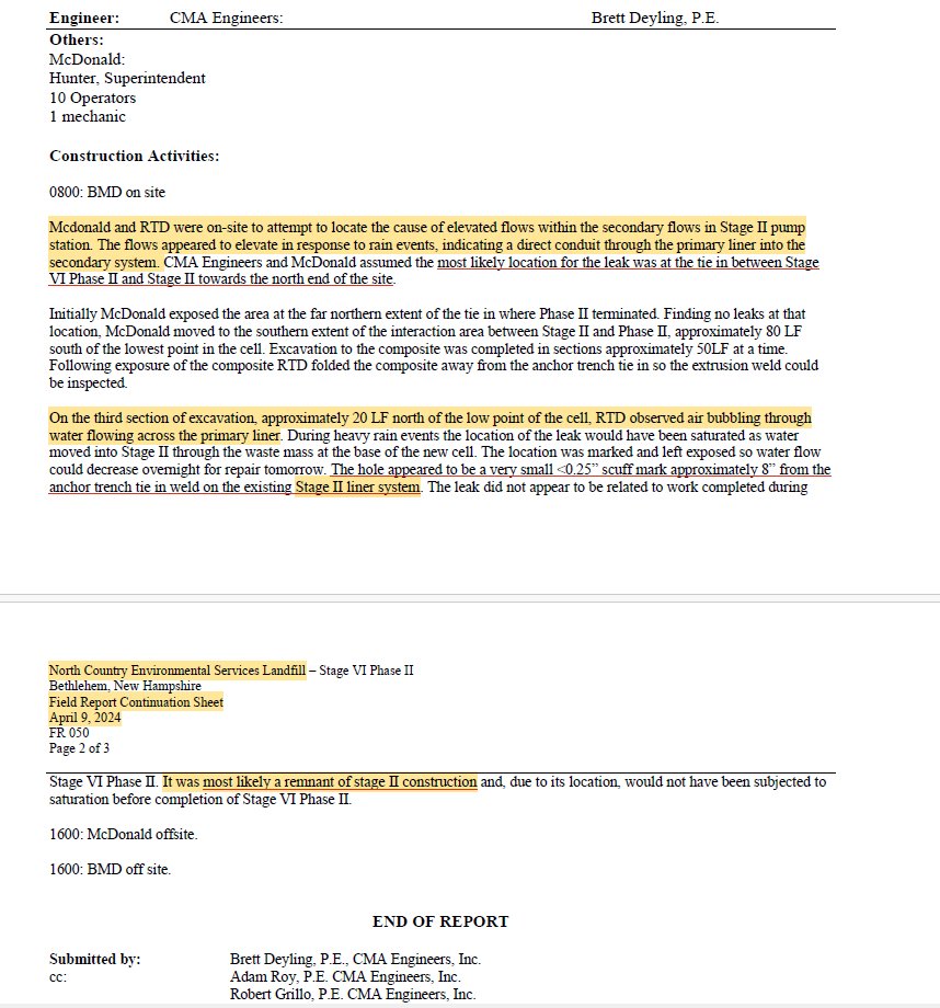 Jon Swan (@saveforestlake1) on Twitter photo "The first step in fixing a problem is admitting there is one"-<a href="/ErinBrockovich/">Erin Brockovich</a>
When will <a href="/NHDES/">NH Dept Env Services</a> admit there is a problem with the NCES Landfill in Bethlehem, NH? #PFAS #Leachate
<a href="/NHHouseofReps/">New Hampshire House</a> <a href="/TheNHSenate/">The NH Senate</a> <a href="/CindeWarmington/">Cinde Warmington</a> <a href="/JoyceCraigNH/">Joyce Craig</a> <a href="/nhpr/">NH Public Radio</a> <a href="/sulliclaire/">claire</a> <a href="/pfasprojectnh/">Laurene Allen</a> <a href="/NPR/">NPR</a> "The first step in fixing a problem is admitting there is one"-<a href="/ErinBrockovich/">Erin Brockovich</a>
When will <a href="/NHDES/">NH Dept Env Services</a> admit there is a problem with the NCES Landfill in Bethlehem, NH? #PFAS #Leachate
<a href="/NHHouseofReps/">New Hampshire House</a> <a href="/TheNHSenate/">The NH Senate</a> <a href="/CindeWarmington/">Cinde Warmington</a> <a href="/JoyceCraigNH/">Joyce Craig</a> <a href="/nhpr/">NH Public Radio</a> <a href="/sulliclaire/">claire</a> <a href="/pfasprojectnh/">Laurene Allen</a> <a href="/NPR/">NPR</a>