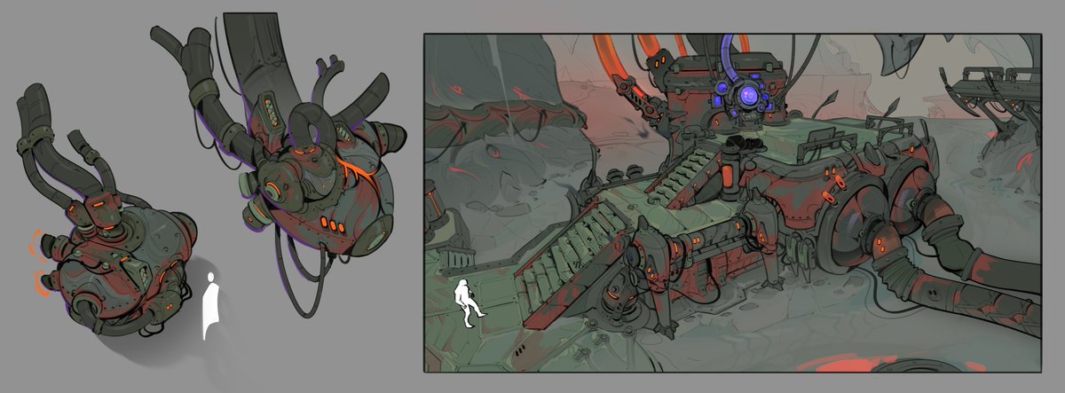 Happy #PortfolioDay folks!  

Allow me to present a few examples of my work for clients such as <a href="/playSUPERVIVE/">SUPERVIVE</a> and OCP, as well as some of my own.
.
.
#conceptartist #conceptart #gameart #gamedev #animationart