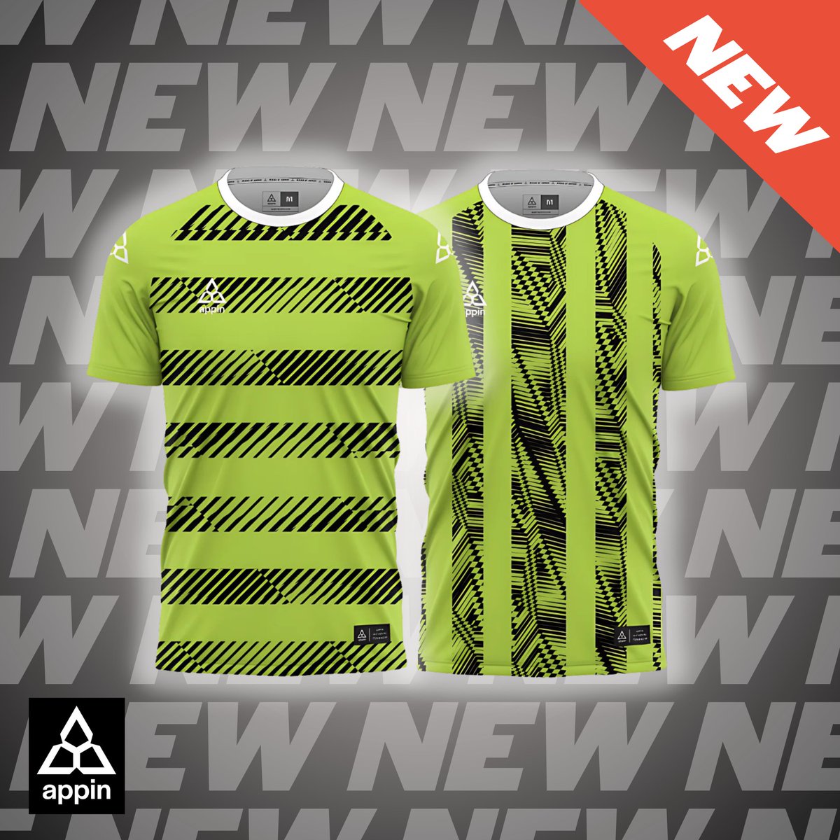 appin_sports's tweet image. 🚨NEW KIT DESIGNER TEMPLATES!🚨

We're delighted to share the 6 brand new custom football kit templates that have landed on our free online custom kit designer! 🔥

Head over to our website to begin designing!

#MakeItAppin #CustomFootballKits #KitDesigner #KitBuilder #KitDesign