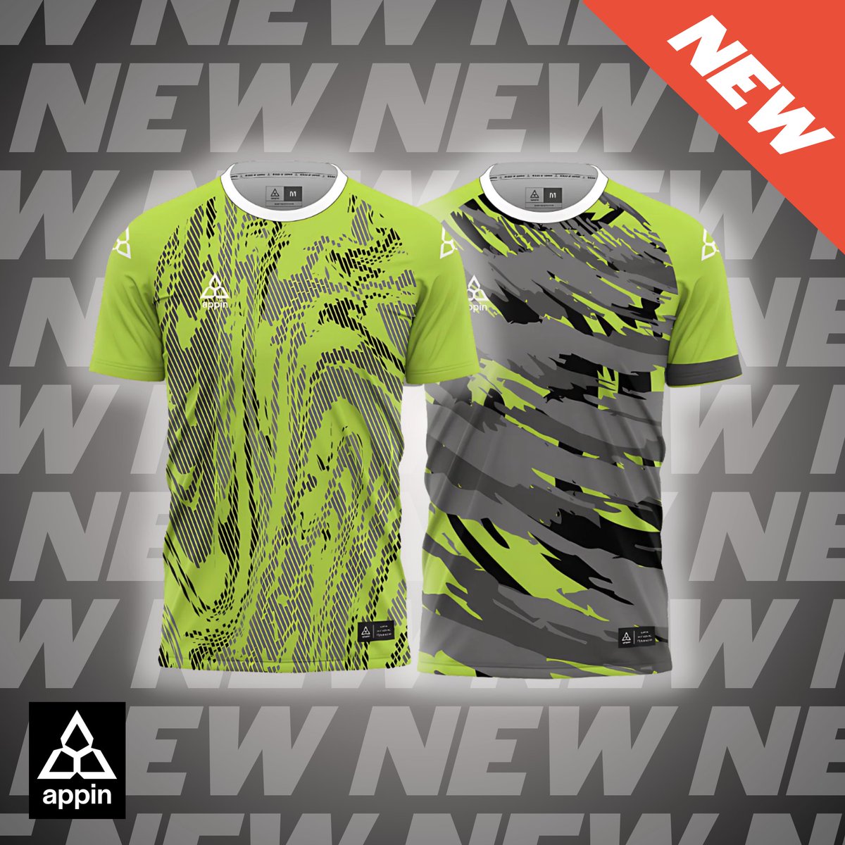 appin_sports's tweet image. 🚨NEW KIT DESIGNER TEMPLATES!🚨

We're delighted to share the 6 brand new custom football kit templates that have landed on our free online custom kit designer! 🔥

Head over to our website to begin designing!

#MakeItAppin #CustomFootballKits #KitDesigner #KitBuilder #KitDesign