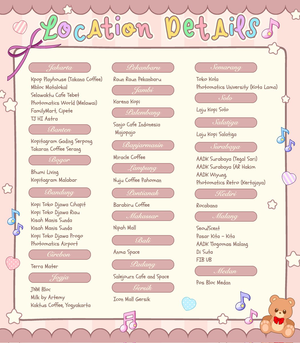 ˚ ༘ ೀ⋆｡˚ 🧸ྀི 𝑯𝒂𝒑𝒑𝒚 𝑩𝑬𝑨𝑹 𝑫𝒂𝒚! 🧸ྀི ˚ ༘ ೀ⋆｡˚ 

Choi Jongho photoframe event by 
<a href="/yuntofu_/">𝗸𝗮𝗶🧸 Sh♡p update!📌</a>

📆 8 - 14 October 2024 
📍 Selected 
<a href="/photomaticsid/">Si paling narsis</a>
 's photobooth (more details on the poster)

Celebrate Jongho’s day by using the hashtag #happyBEARday 🧸