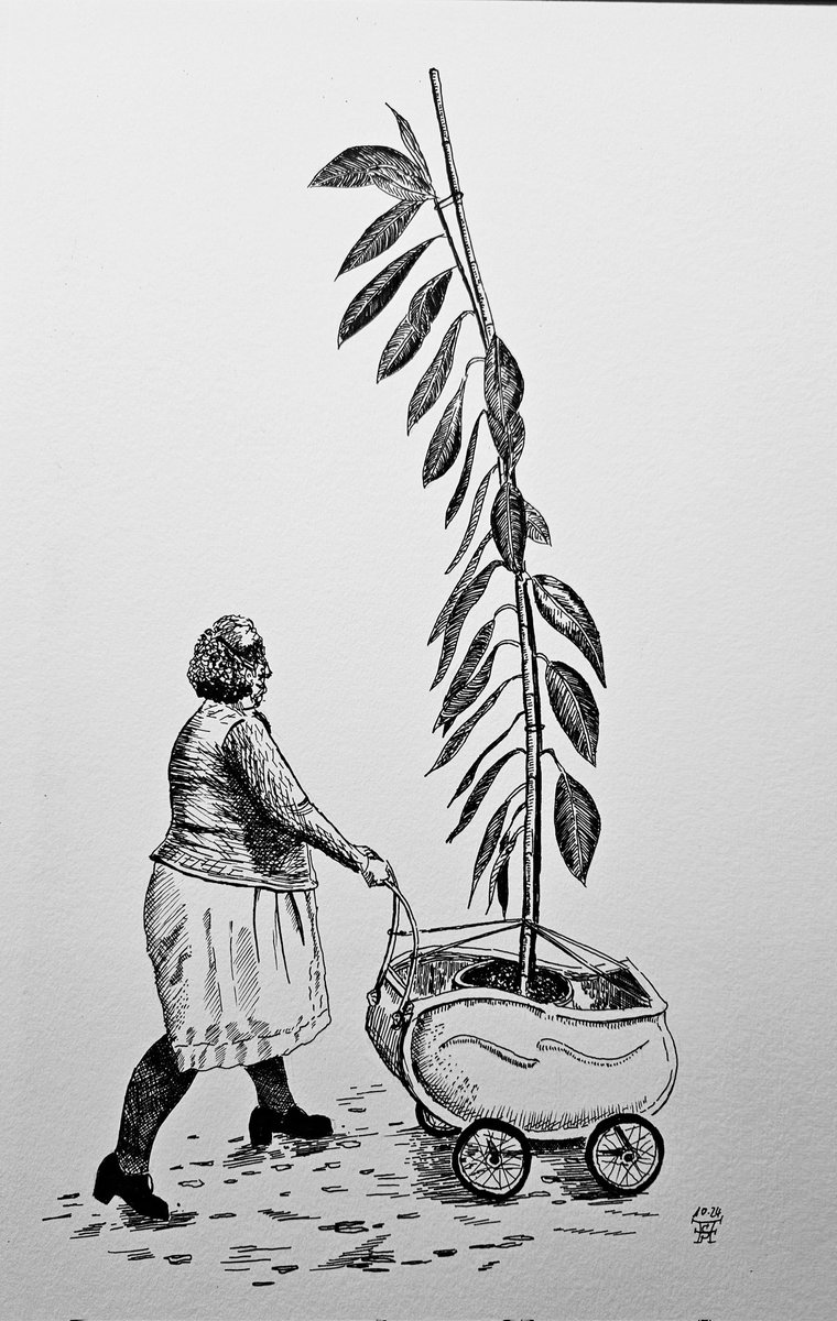 #Inktober #inktober2024 day 8: hike