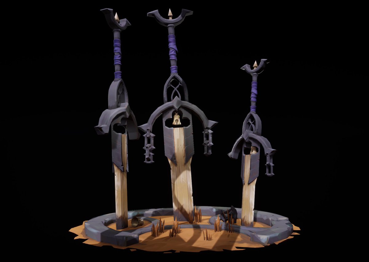 Zedumoff's tweet photo. Hey, happy #PortfolioDay artists. I'm Nathan and I'm a french student . I create 3D environnments and props. I am sharing my creation of this year with you. 
I’m looking for an internship or a job. 😁

🖼️ https://t.co/FKAjpkmVPF 

✉️ Nathan.epeche@gmail.com https://t.co/ETGQLZpYty