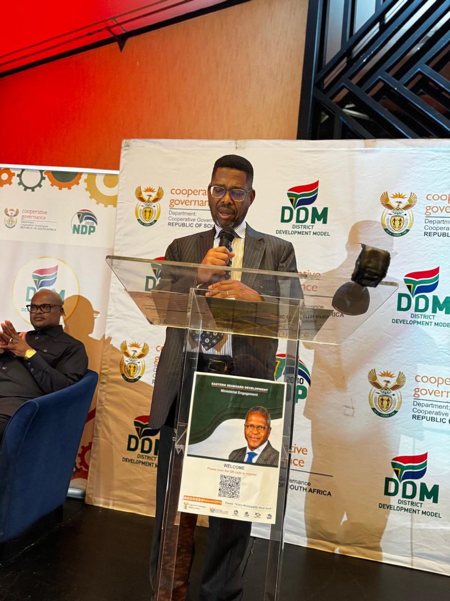 edtea_kzn's tweet photo. MEC for @edtea_kzn @RevMusaZondi, represented KZN Premier Thamsanqa Ntuli at the Eastern Seaboard Development Political Engagement held at the Wild Coast Sun in Mbizana, within the Winnie Madikizela Mandela Local Municipality. https://t.co/TXuJBZitVU
