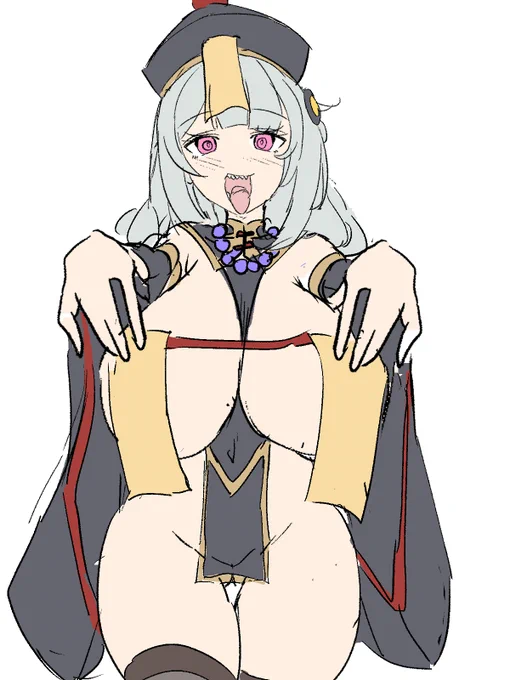 いつもは日曜には出来てるラフがようやく出来た…キョンシーあかりちゃんのラフです。こっから金曜正午までに間に合ったら褒めて(自分を追い込む 