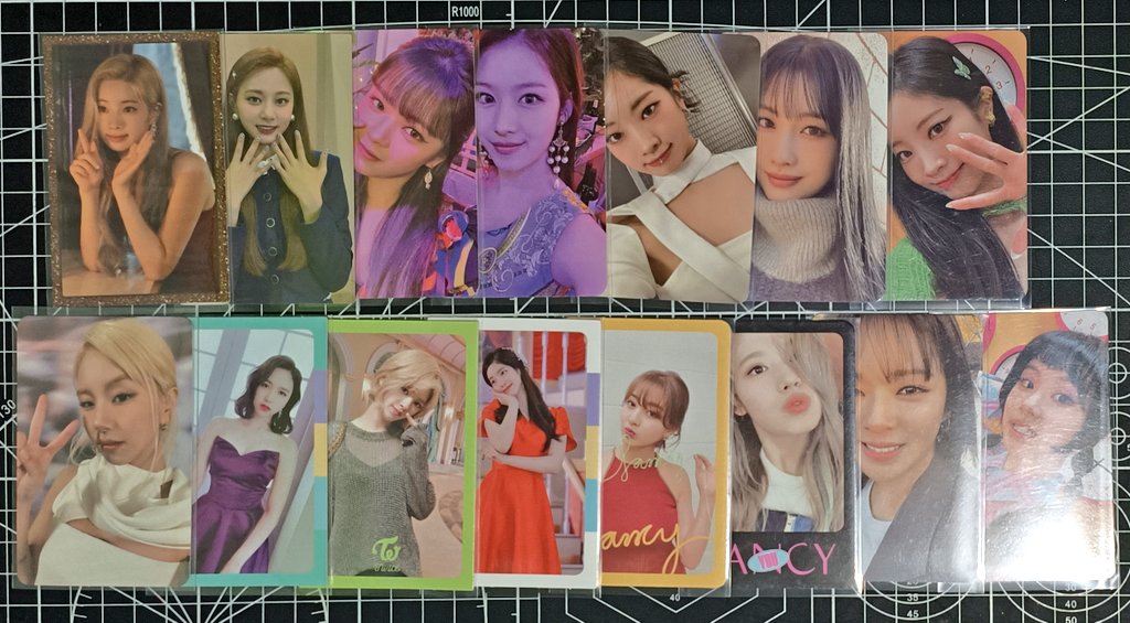 🫧 wts lfb ph twice photocards
— choose your inclusions !
— 250 payo, 270 1 week dop (no dp needed)
— 1:2 left to right (jy tcl1- 1:1)

#. nayeon jeongyeon momo sana jihyo mina dahyun chaeyoung tzuyu indemand pajama bear antenna ringpop rp lamesa pinocchio halaman ube peace dress