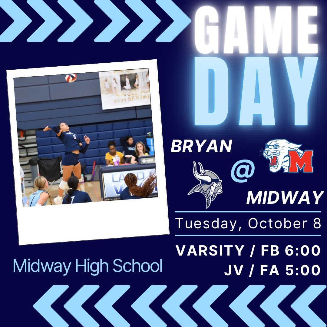Vikes kick off round two of district tonight on the road at Waco Midway! #NOW 

<a href="/BryanISD/">Bryan ISD</a> <a href="/BryanISDSports/">Bryan ISD Athletics</a>