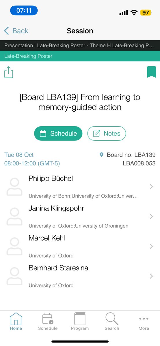 Philipp Büchel (@buchelphilipp) on Twitter photo Come by my poster LBA139 at #sfn2024 this morning if you are interested in “Brain and eye movement dynamics track the transition from learning to memory-guided action”. Work by <a href="/randomwal/">nina</a> <a href="/MS_Kehl/">Marcel Kehl</a> <a href="/BStaresina/">Bernhard Staresina</a> & me. Come by my poster LBA139 at #sfn2024 this morning if you are interested in “Brain and eye movement dynamics track the transition from learning to memory-guided action”. Work by <a href="/randomwal/">nina</a> <a href="/MS_Kehl/">Marcel Kehl</a> <a href="/BStaresina/">Bernhard Staresina</a> & me.