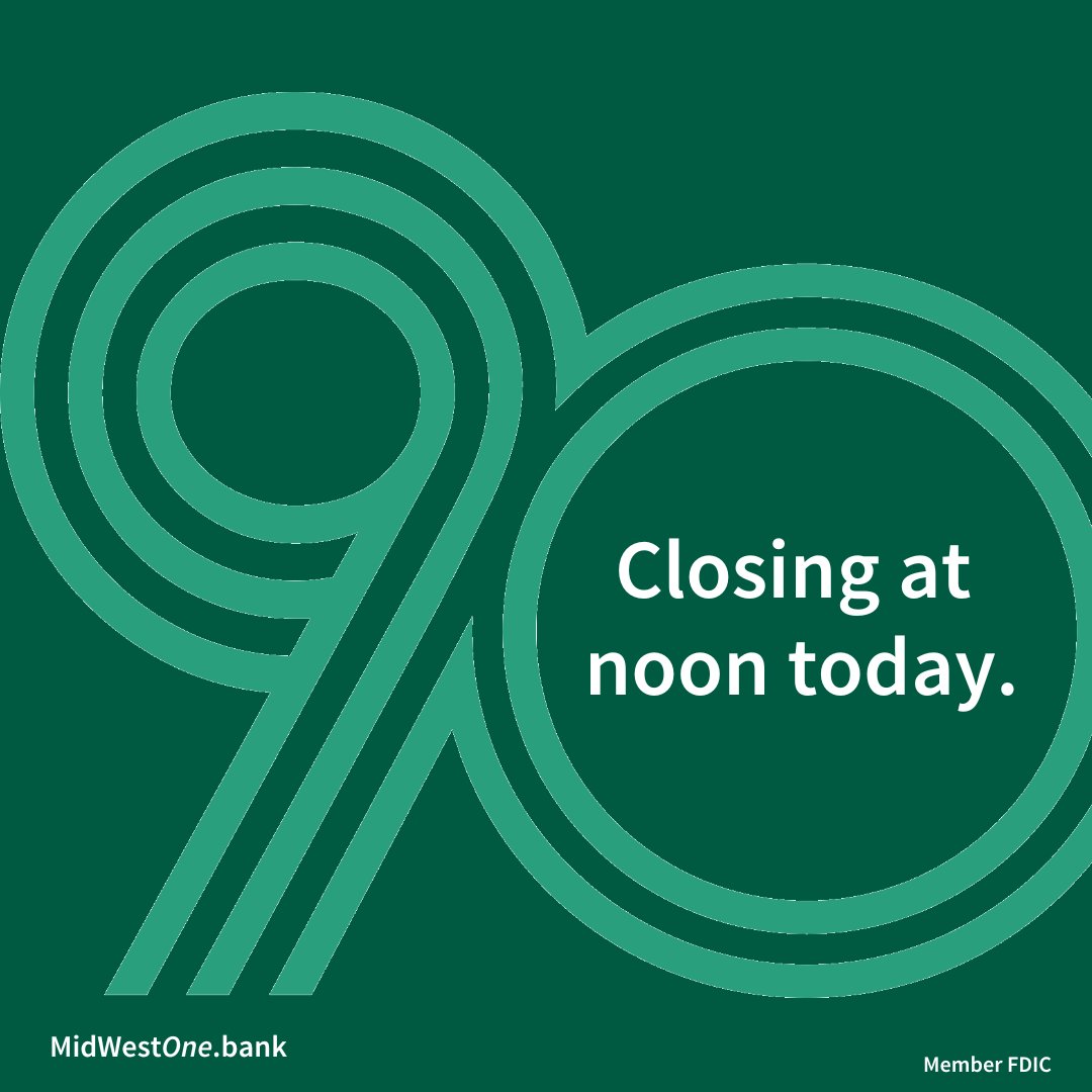 Today's the day! All locations will close at noon today for our inaugural Community Day! Our employees will be out of the office this afternoon volunteering in their communities. We'd like to thank the United Way for their great work helping us plan this day of giving back!