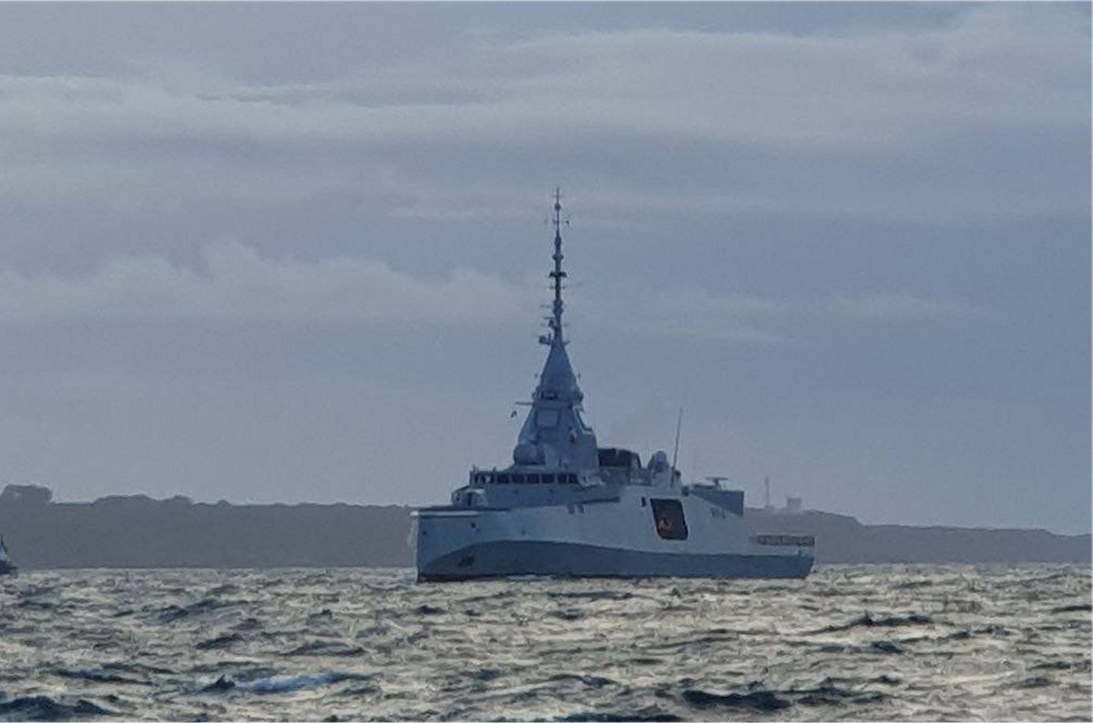 NavyRecognition's tweet photo. Sea trials underway for #AmiralRonarch #France first #FDIfrigate

https://t.co/l8QTriTcr0 https://t.co/z8WxIvbfns