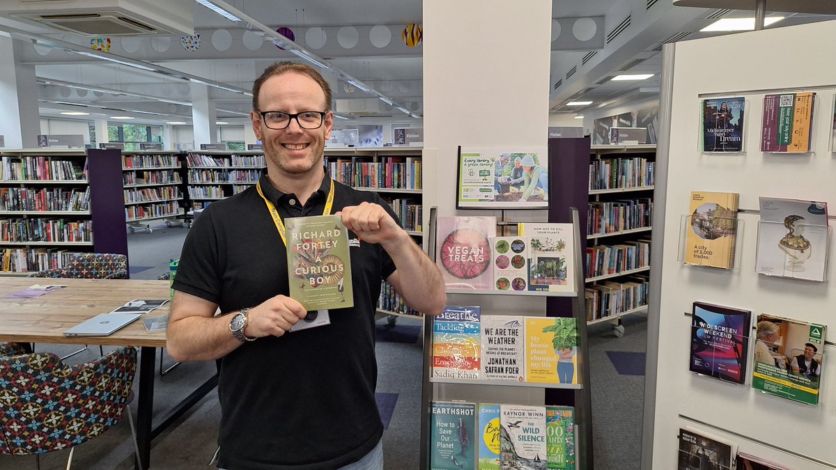 Libraries in #Leeds are displaying books celebrating #nature and #climateaction this week to inspire a new chapter in the city’s sustainability story.
Check out 'Green Reads' at Ardsley &amp; Tingley, Armley, Central, Compton Centre, Holt Park, Middleton, Oakwood, Morley, &amp; Rothwell.